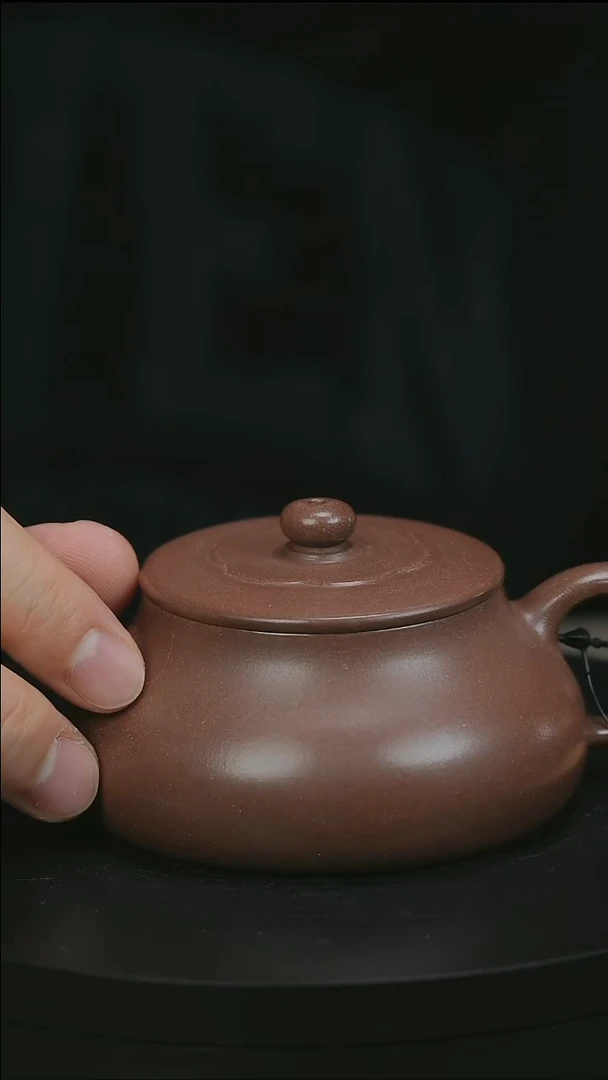 茶壶紫砂H1561范菊芳紫泥静乐