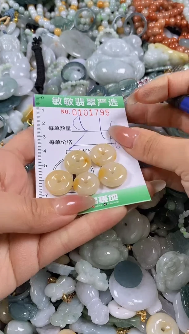 【闪购商品】翡翠颈饰未镶嵌闪购链接0101795