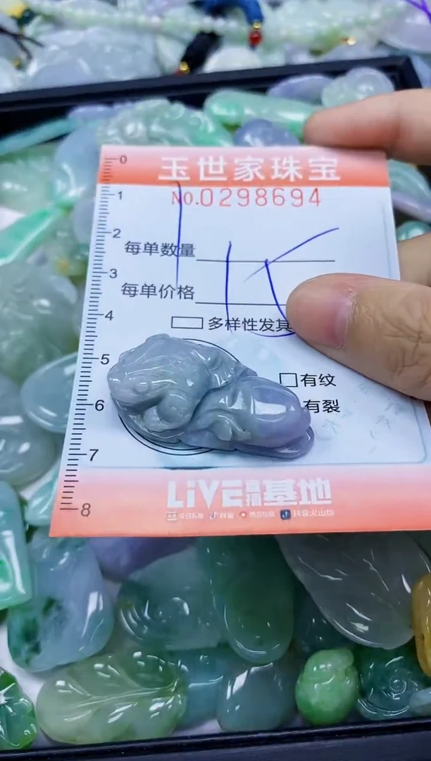 翡翠未镶嵌颈饰闪购0298694