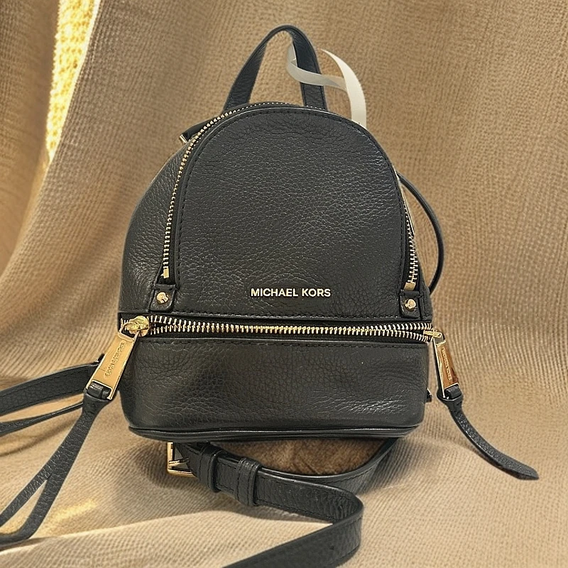 95新 MICHAELKORS/迈克高仕 mk小双肩包1213 5994