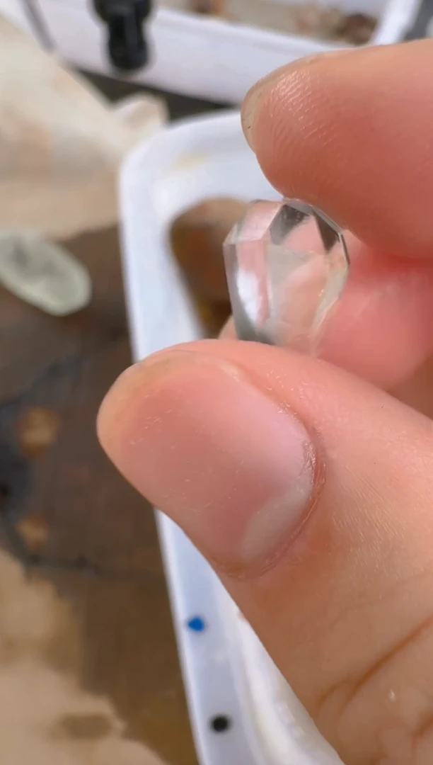 未镶嵌珠宝半成品水晶欢**贝仙贝，水晶