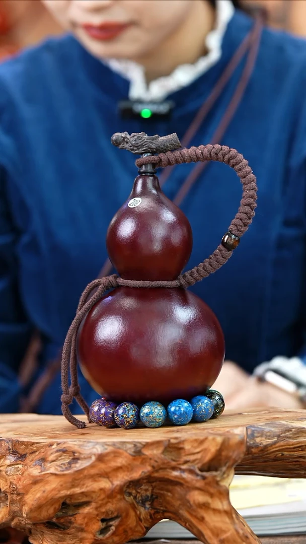 【闪购商品】208—光岳葫天然大漆酒葫芦不含漆珠