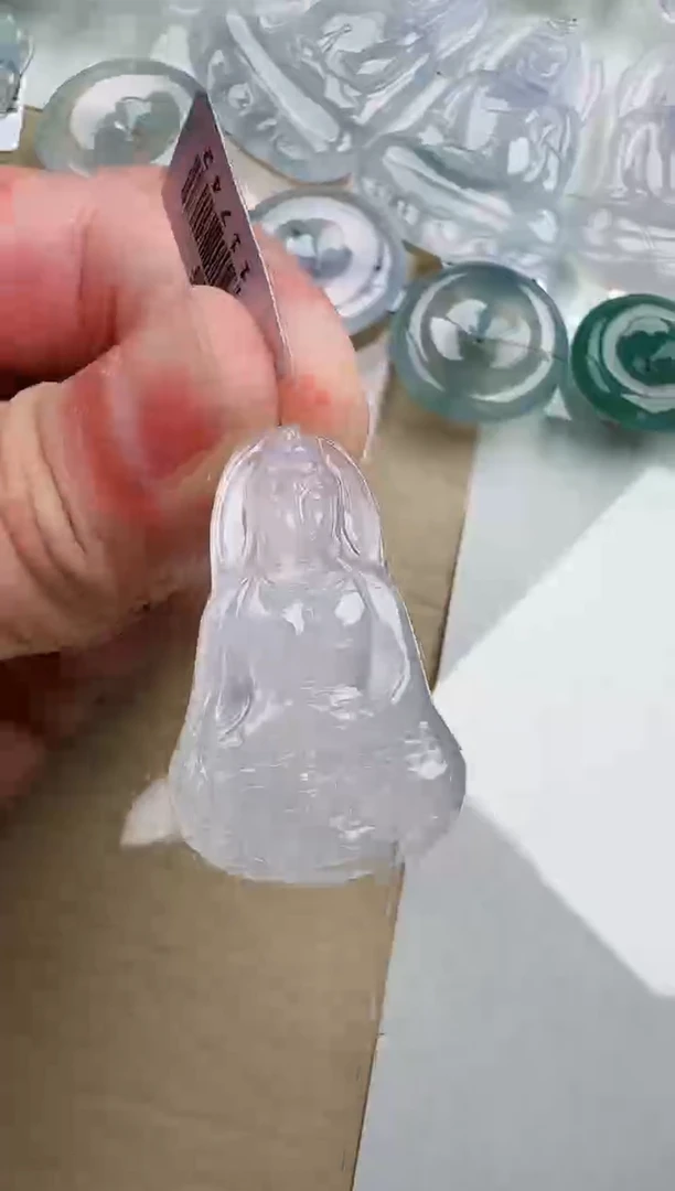 颈饰未镶嵌翡翠缅甸翡翠a货