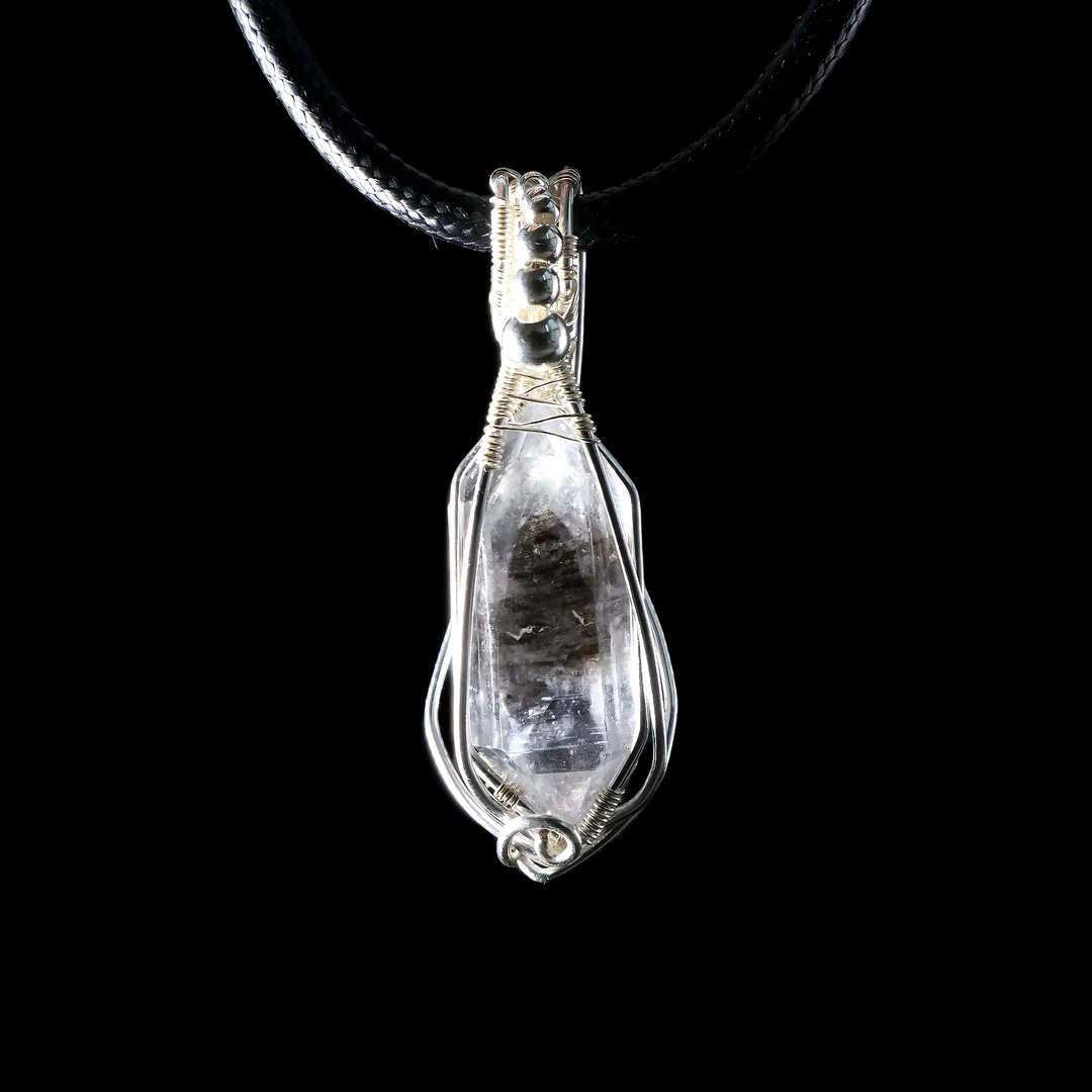 铜合金棉绳项链 【龙炁觉醒】原创原石项链山聚财