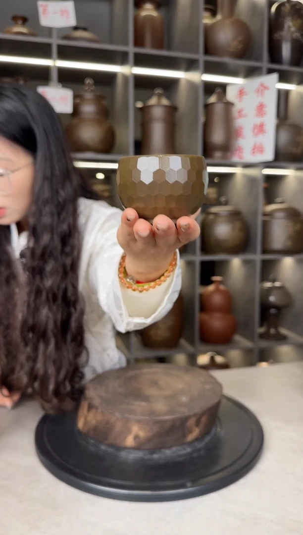 【闪购商品】罐本陶手作坭兴陶主人杯手工痕迹
