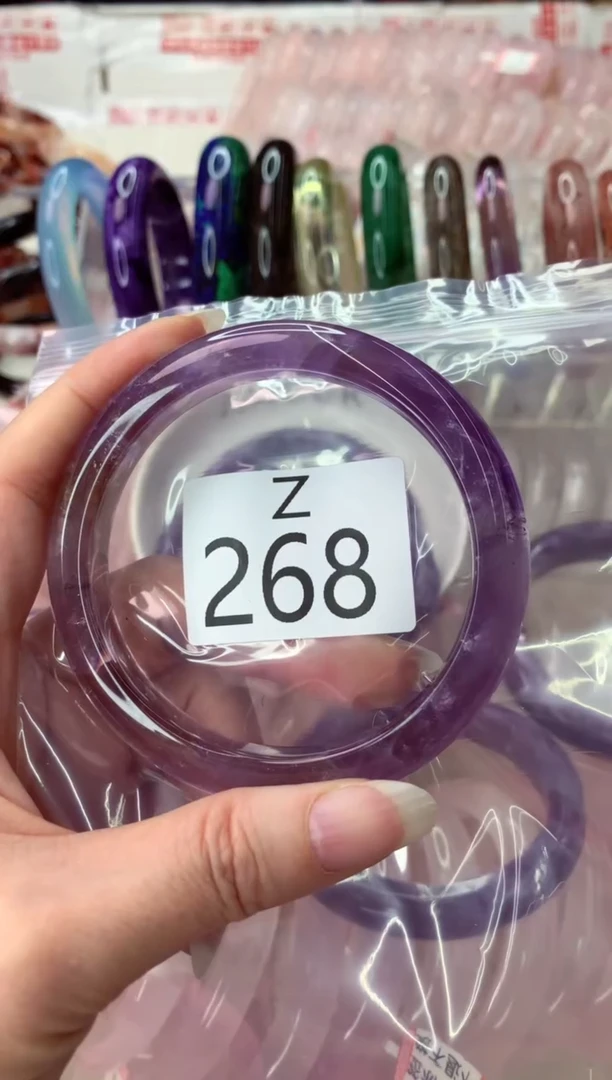 未镶嵌手镯水晶青**海Z268-62+