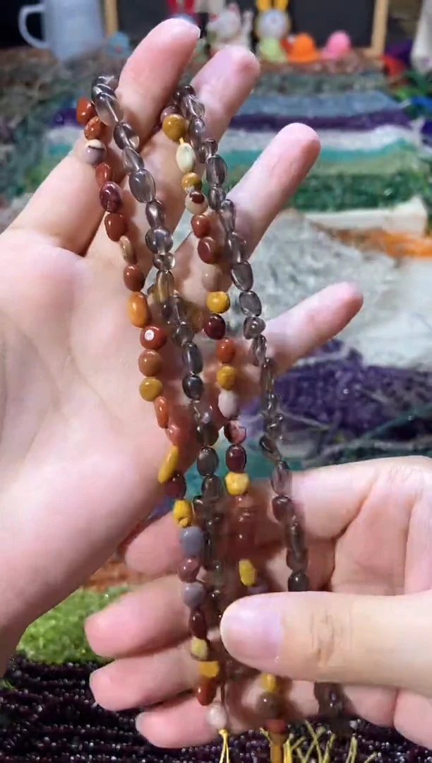 未镶嵌珠宝半成品水晶随形蛋黄 茶水晶