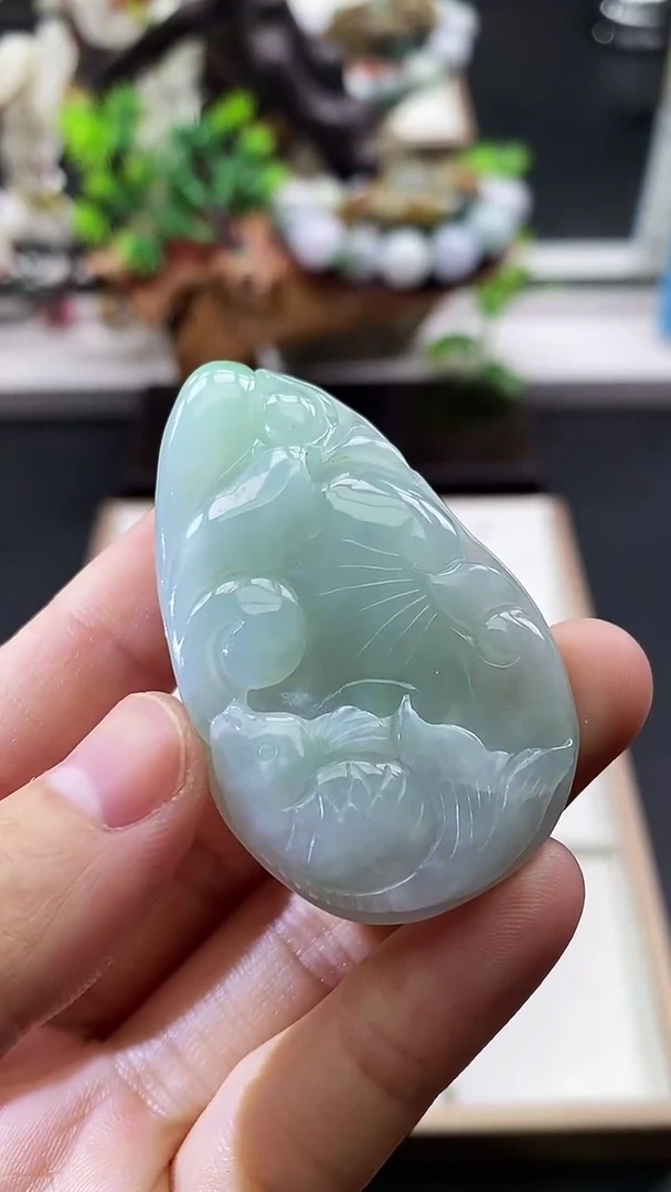 颈饰未镶嵌翡翠天然缅甸A货翡翠