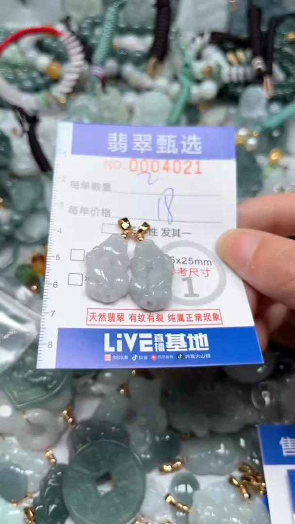 【闪购商品】翡翠颈饰未镶嵌00..4021