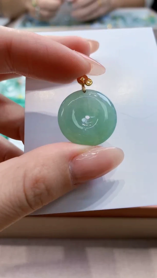 颈饰未镶嵌翡翠天然缅甸a货翡翠