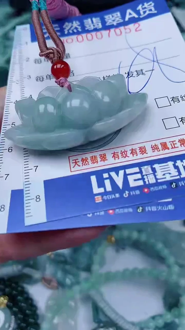 翡翠未镶嵌颈饰00007052