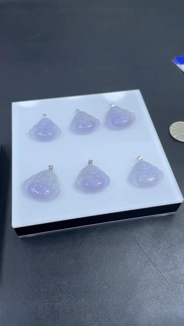 【闪购商品】翡翠吊坠(不含链)18K金镶嵌W264-YFPP0295多样性发一