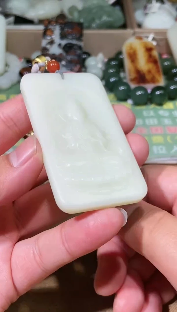 颈饰未镶嵌和田玉多样性拍一发一1021