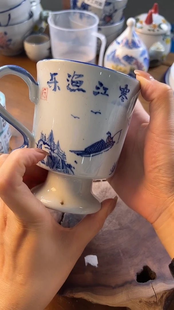 杯子878老陶泥杯子