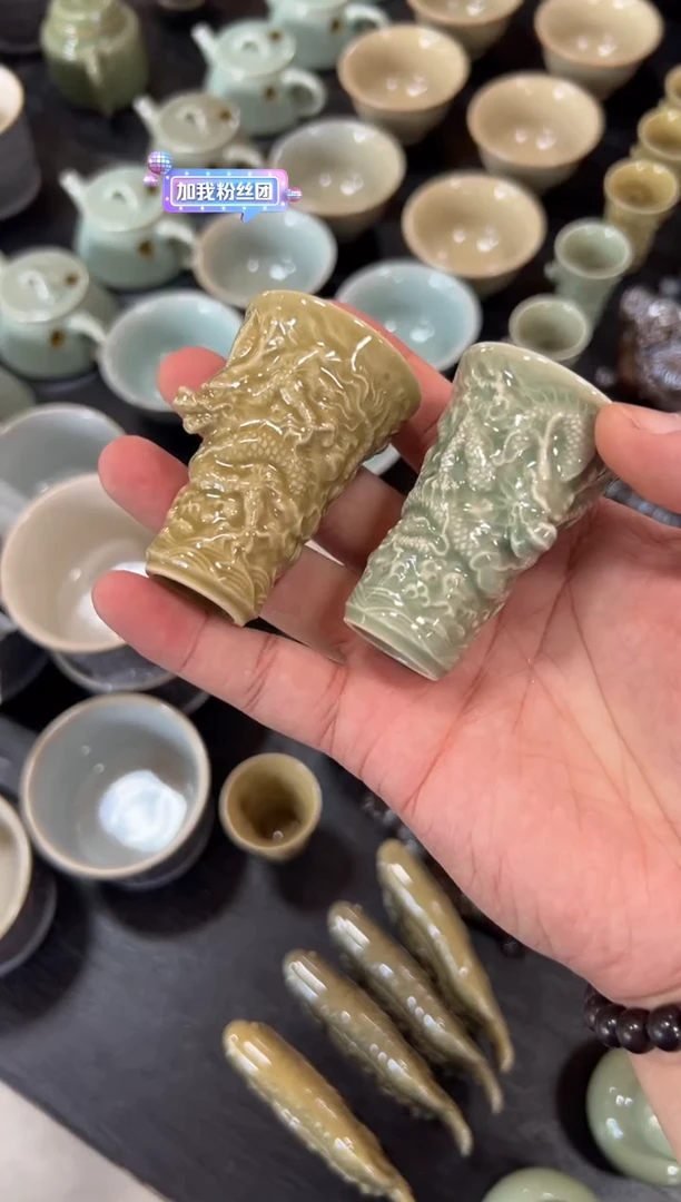 （预售）李卡扬柴烧龙闻香杯