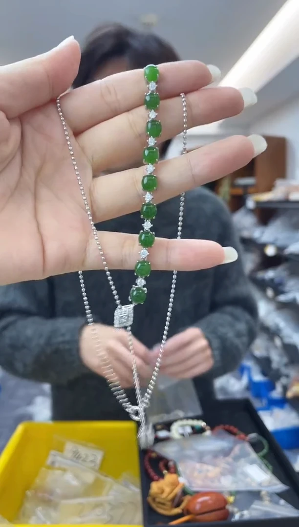 【闪购商品】和田玉·银S925镶嵌多样性一件发货