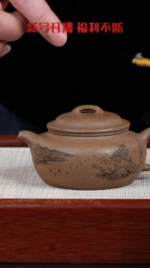 【闪购商品】紫泥茶壶宜兴紫砂壶   0202  A1