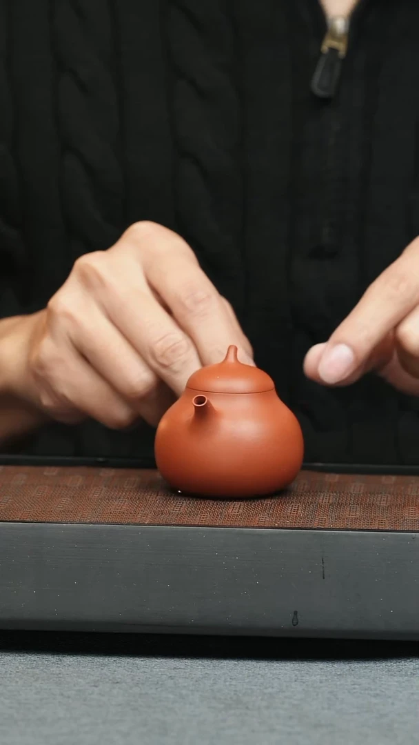 【闪购商品】紫砂茶壶五堂 茄瓜（五柳先生）