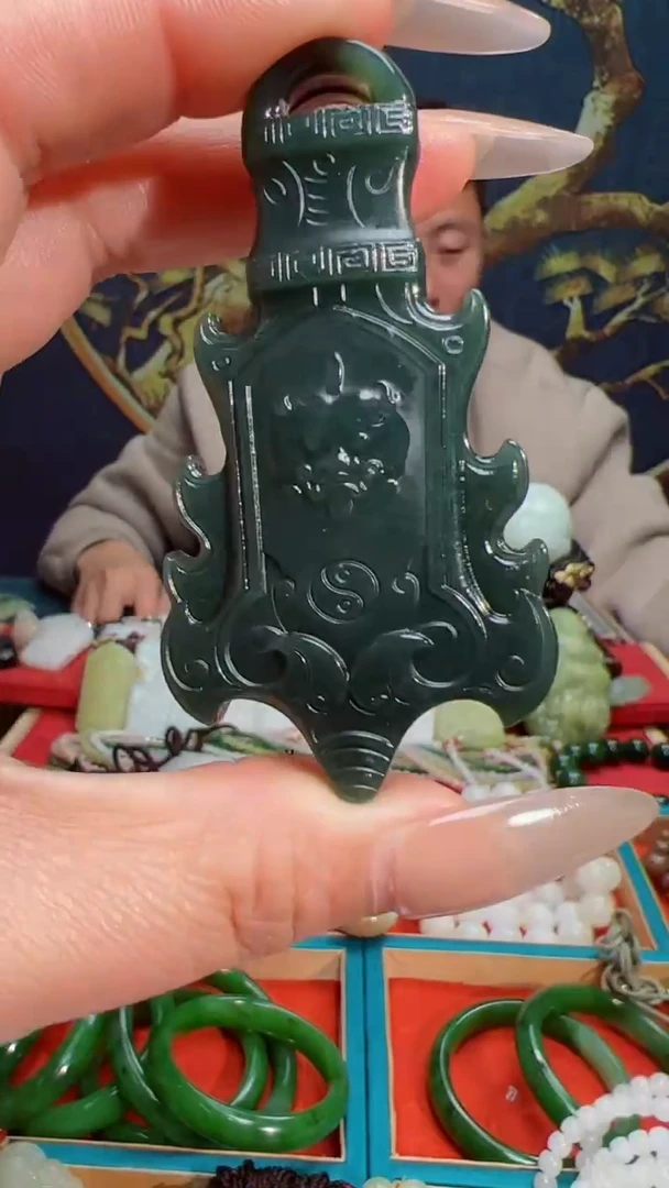 【闪购商品】和田玉吊坠未镶嵌1