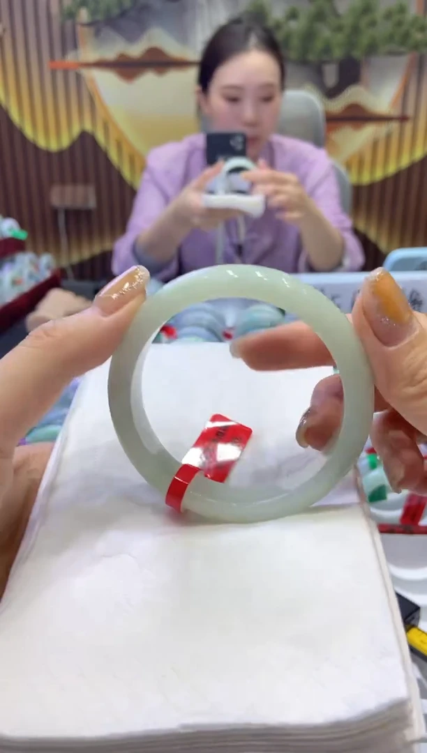 未镶嵌手镯翡翠0008607