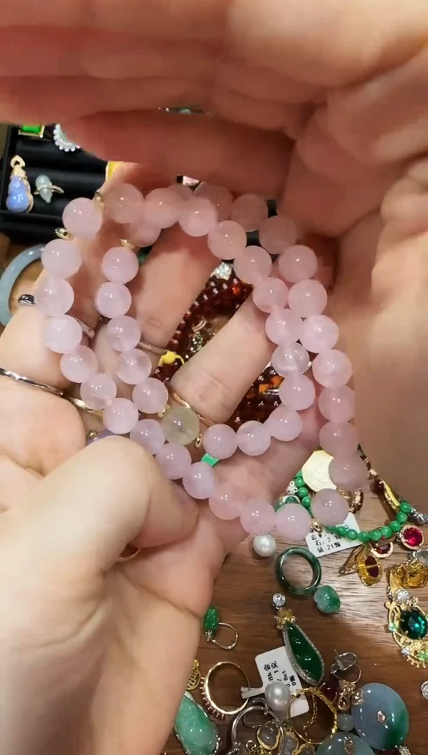 未镶嵌手串水晶闪购商品粉水晶福利款39