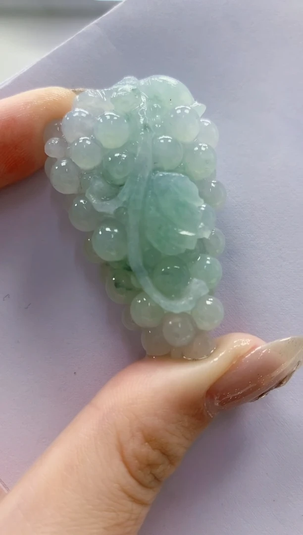未镶嵌定制翡翠4829jw-毛货挂件73