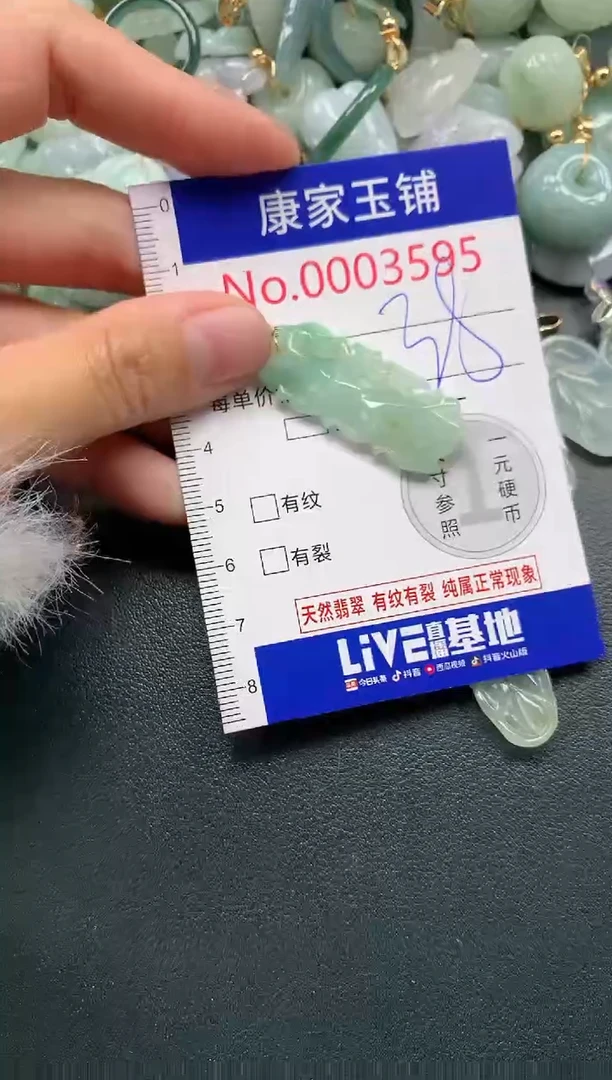 颈饰未镶嵌翡翠3595