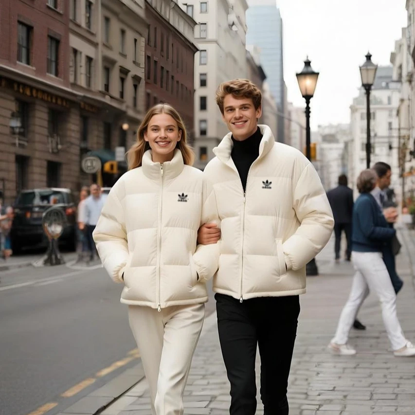 【一折专区】纯原免烫百搭保暖男女同款防风防水防污拉链外套棉服