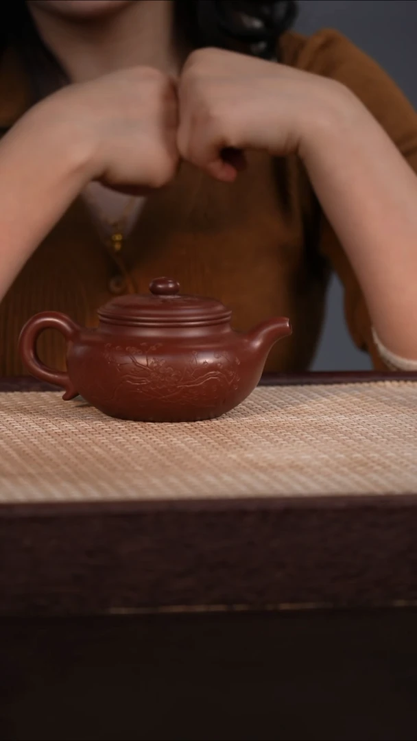 茶壶紫砂紫袍玉砂 250cc