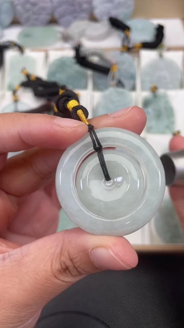 颈饰未镶嵌翡翠天然缅甸翡翠A货537