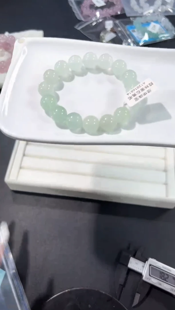 未镶嵌手链萤石65e多样性发其一【1条】默认微瑕