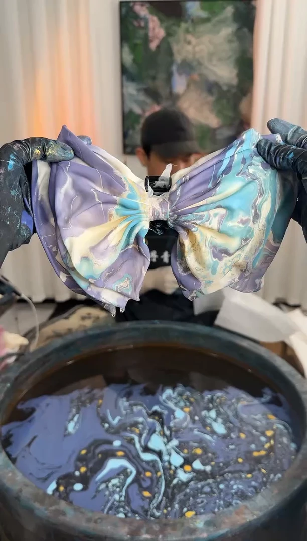 265星汉灿烂三层蝴蝶抓夹