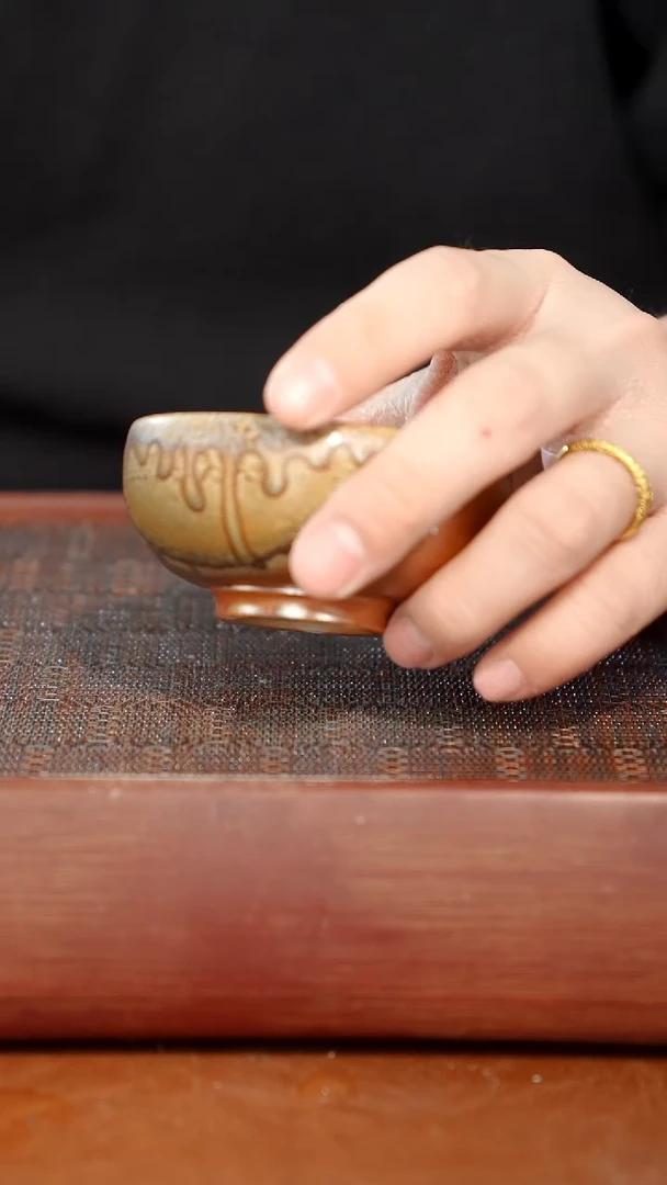 陶瓷奢瓷/瑞寅柴烧茶器（杯子）317微瑕