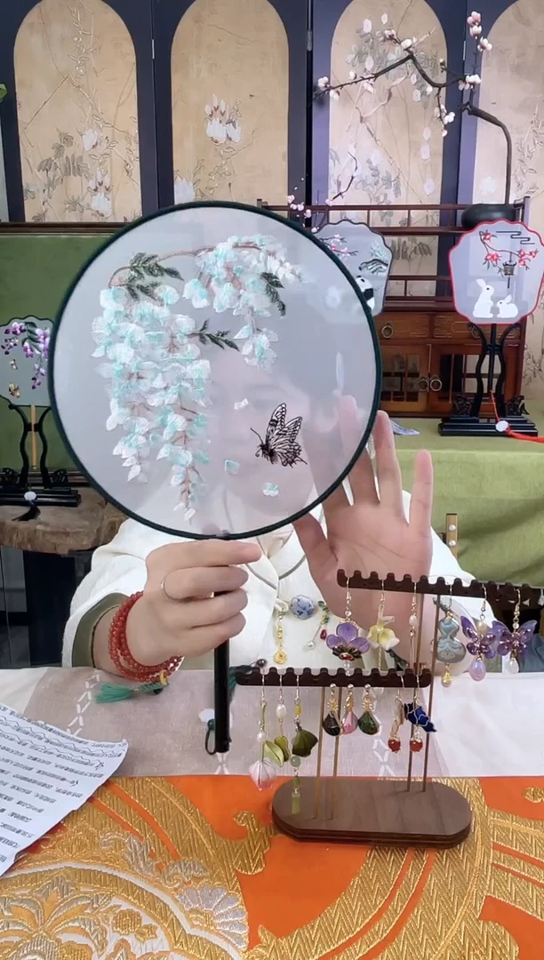 织绣苏绣刺绣绒花