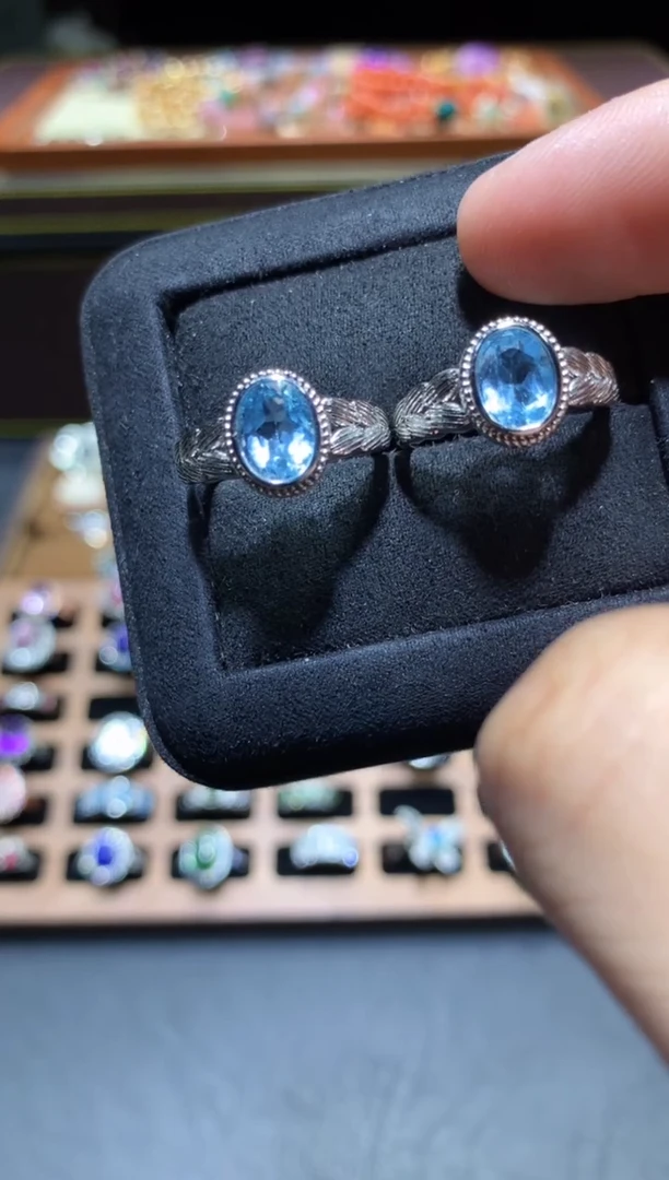 【闪购商品】托帕石戒指未镶嵌H68【多样性发其一】