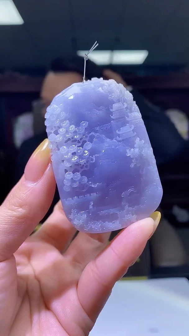 未镶嵌定制翡翠05/1118/W/山水