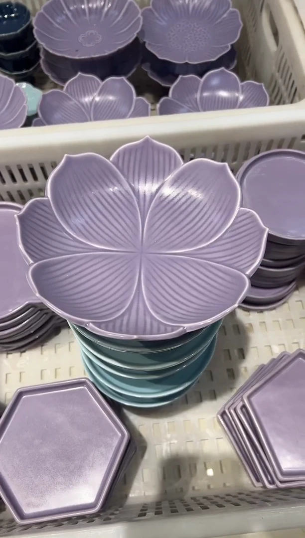 瓷片111紫色-单品