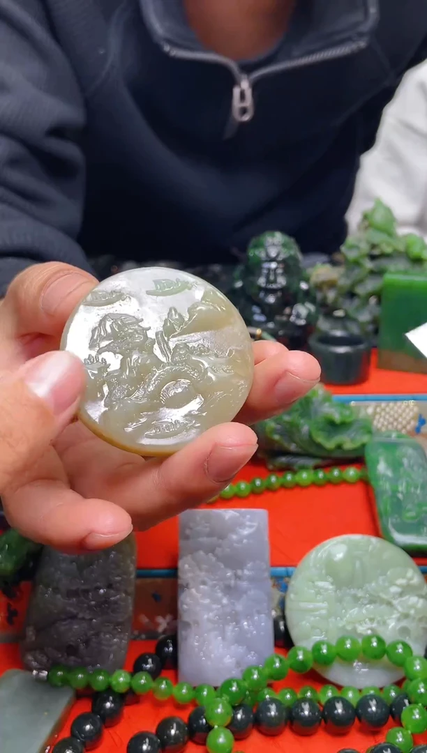 颈饰未镶嵌和田玉364