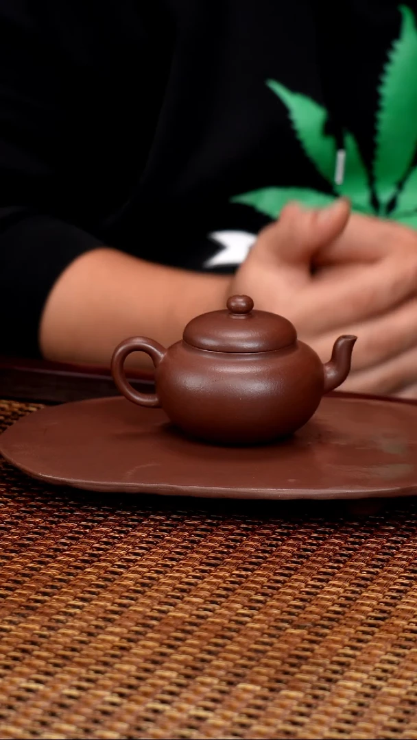 茶壶紫砂汀禾紫砂（柿圆）