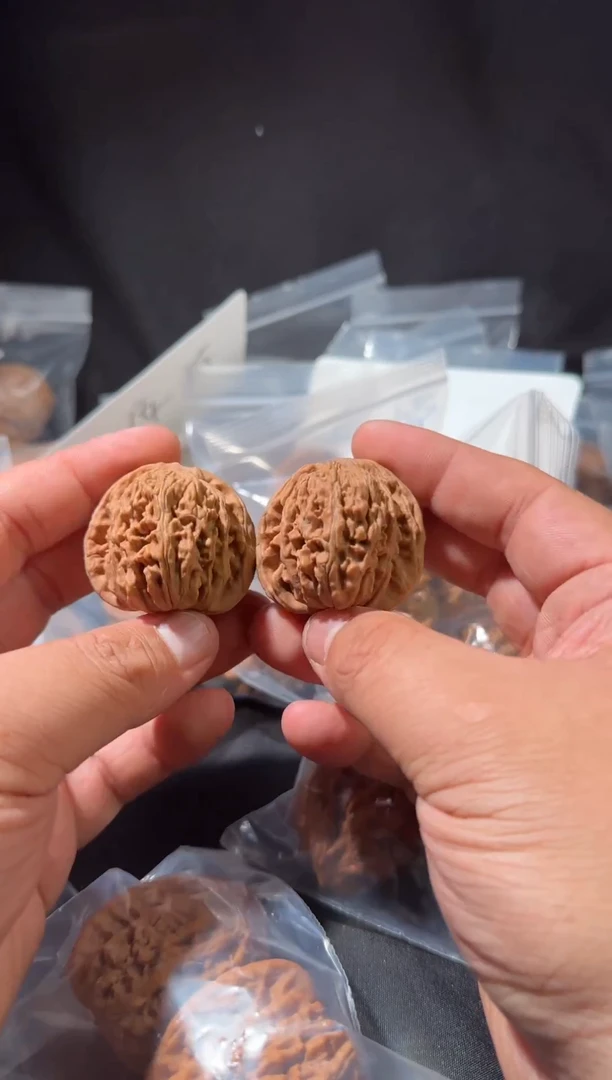 把件文玩核桃四座楼