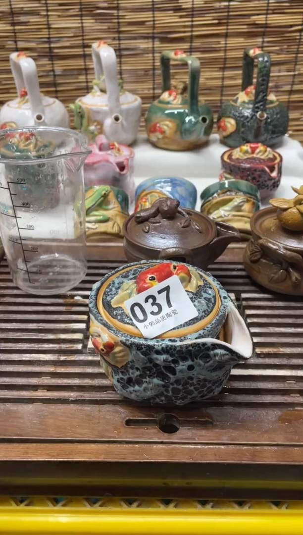 【闪购商品】杯037精美粗陶手工柴烧