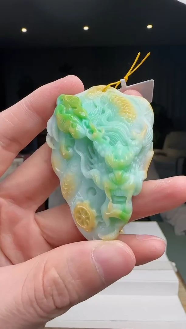 【闪购商品】翡翠颈饰未镶嵌DY@@960Q3J15862