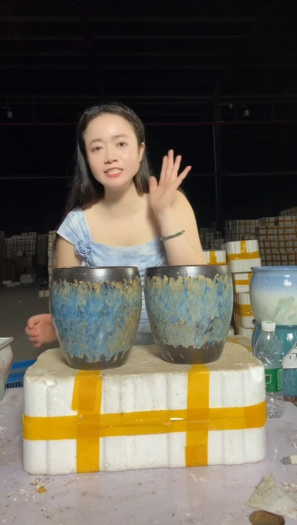 宜兴紫砂粗陶花盆17/21