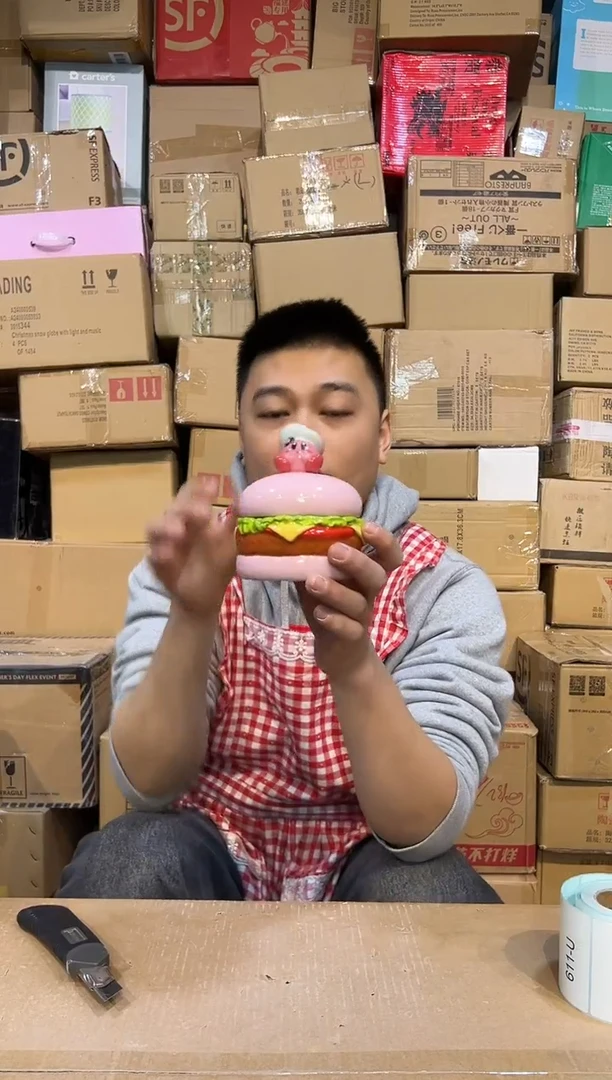 【闪购商品】杯星之卡比汉堡罐子