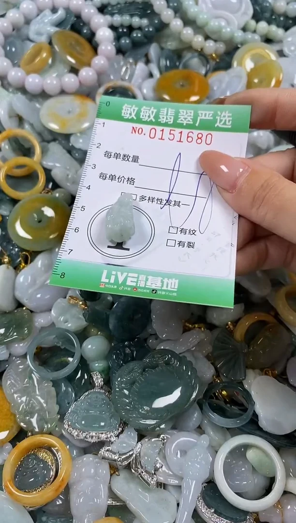 翡翠未镶嵌颈饰闪购0151680