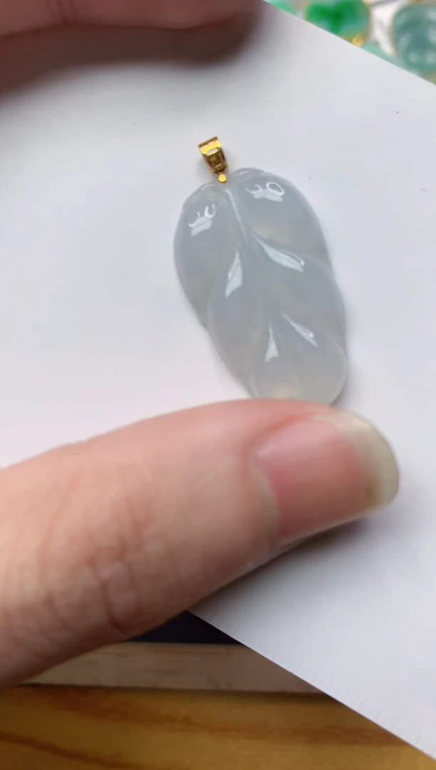 【闪购商品】翡翠颈饰18K金镶嵌35..........