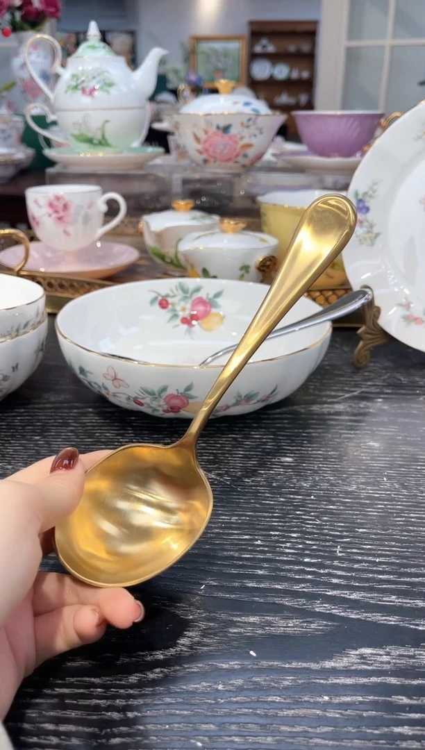 不锈钢嗦粉勺       金