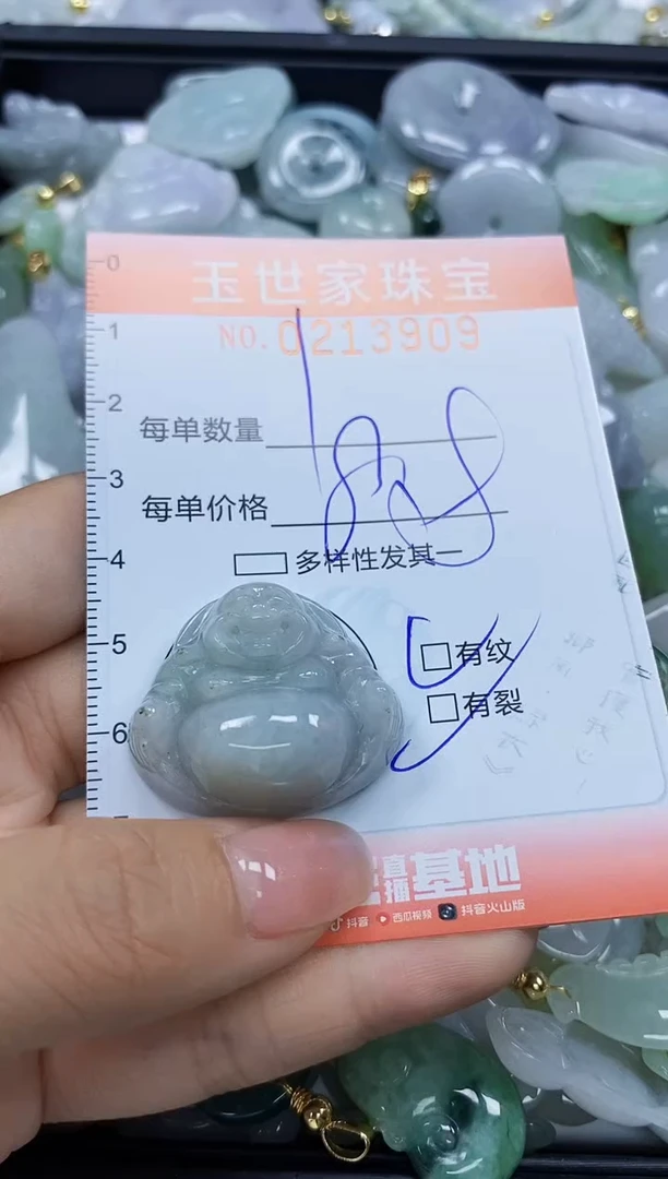 【闪购商品】翡翠未镶嵌颈饰闪购0213909