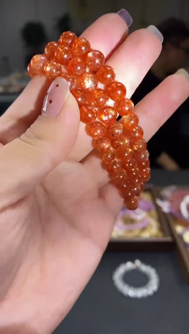 未镶嵌手串日光石手串708