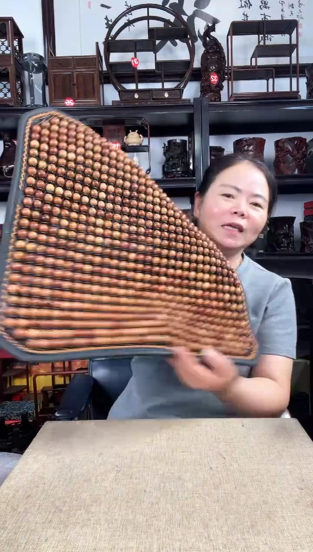 木坐垫老李红木工艺品